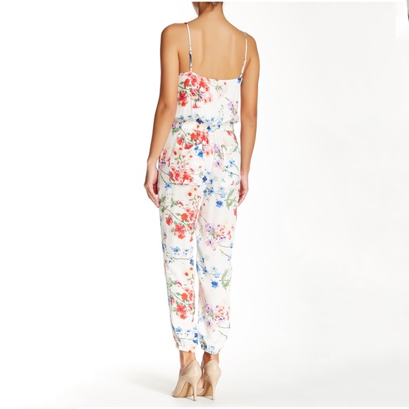 Theory Floral silk jumpsuit - Picture 2 of 7